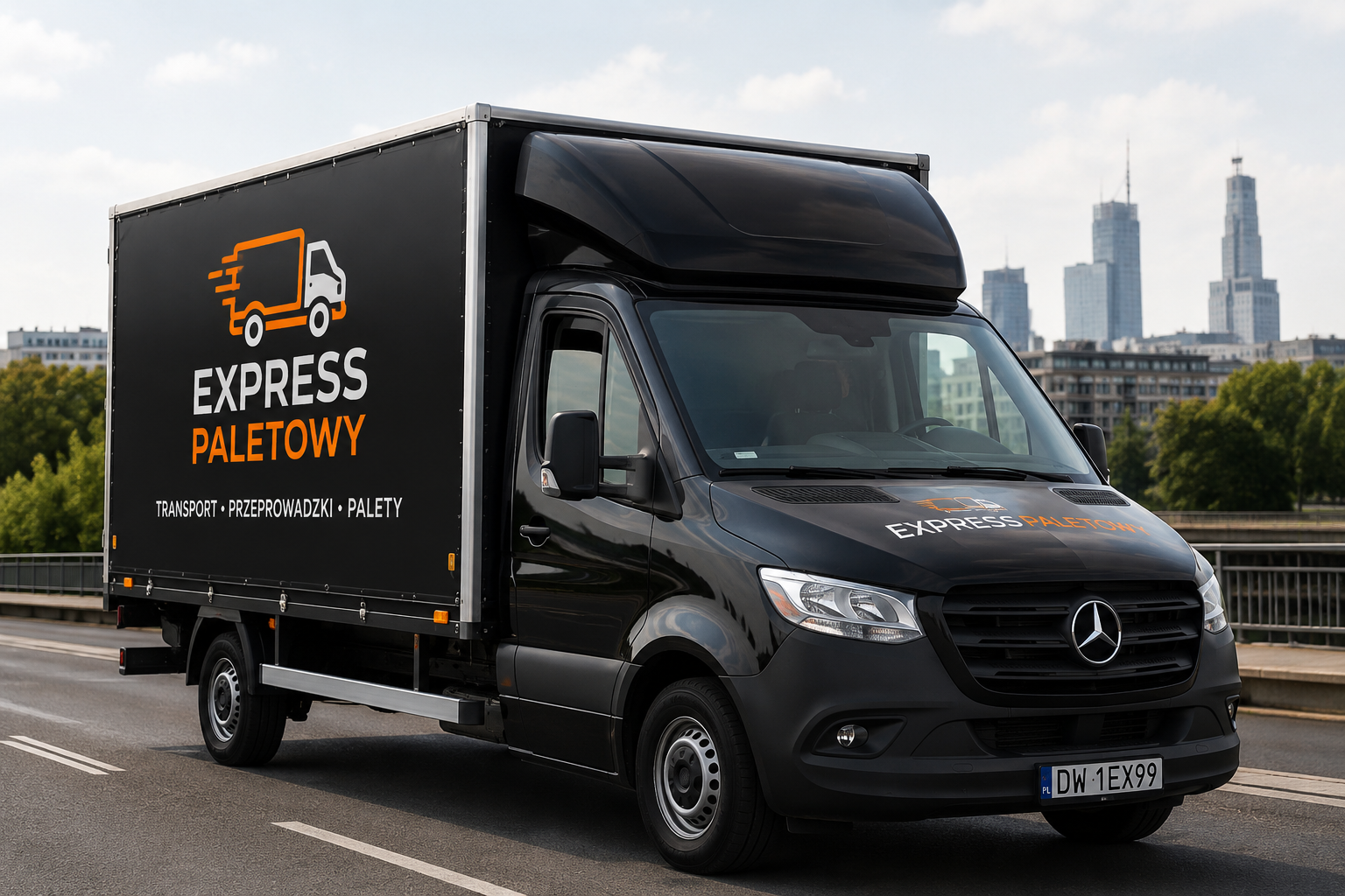 Bus Express Paletowy z windą załadowczą
